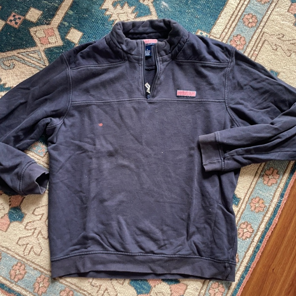 Vineyard Vines Blue Quarter Zip